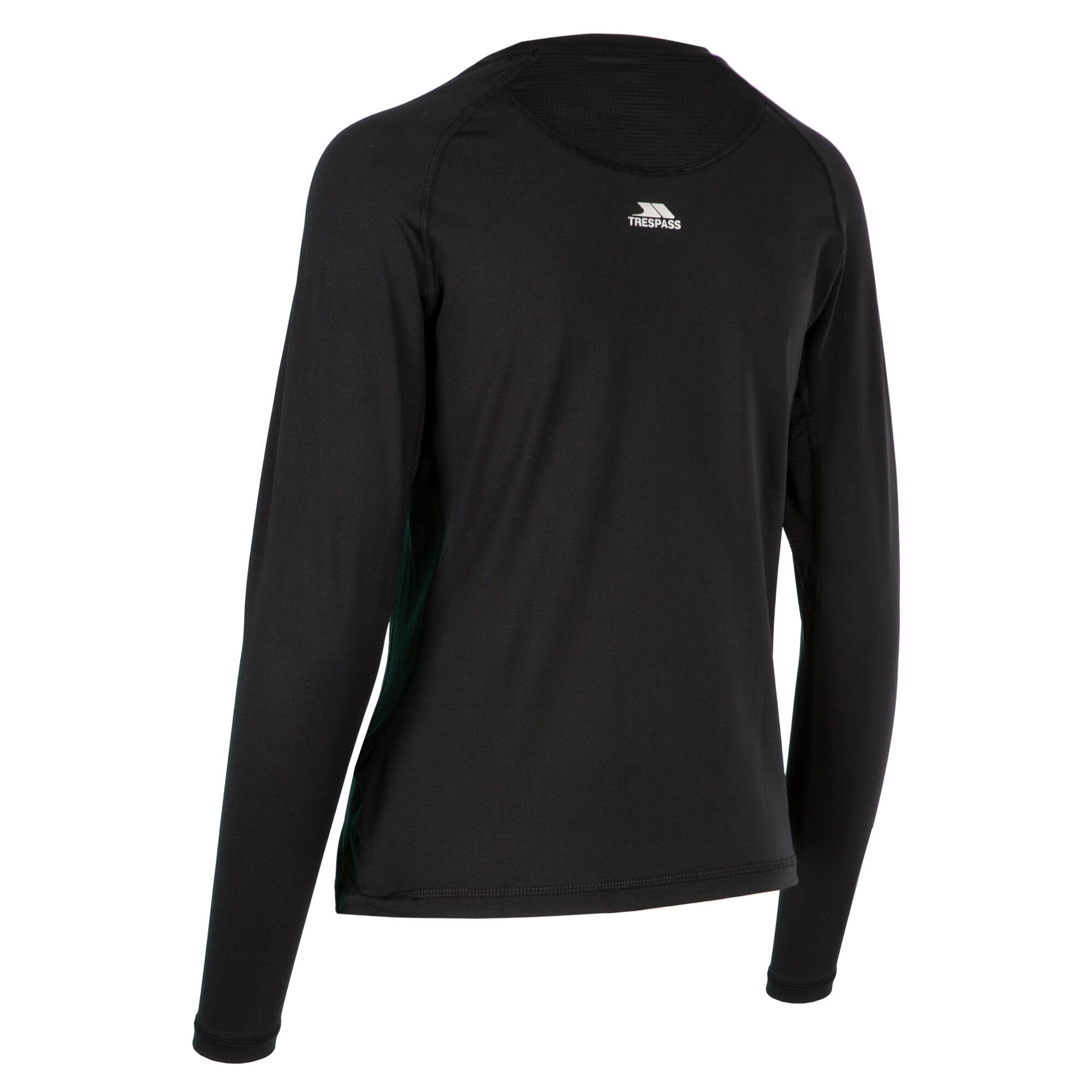 Dames Ivana Base Layer Top (Zwart) 2/4