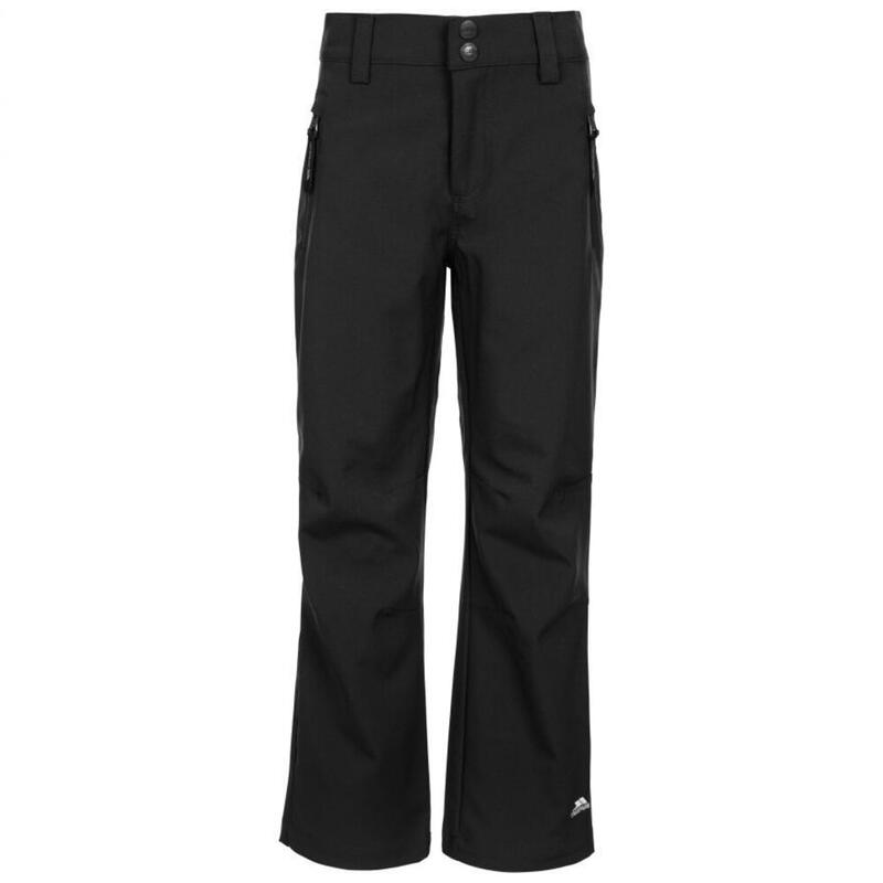 Aspiration Softshell Broek voor kinderen/Kinderen (Zwart)