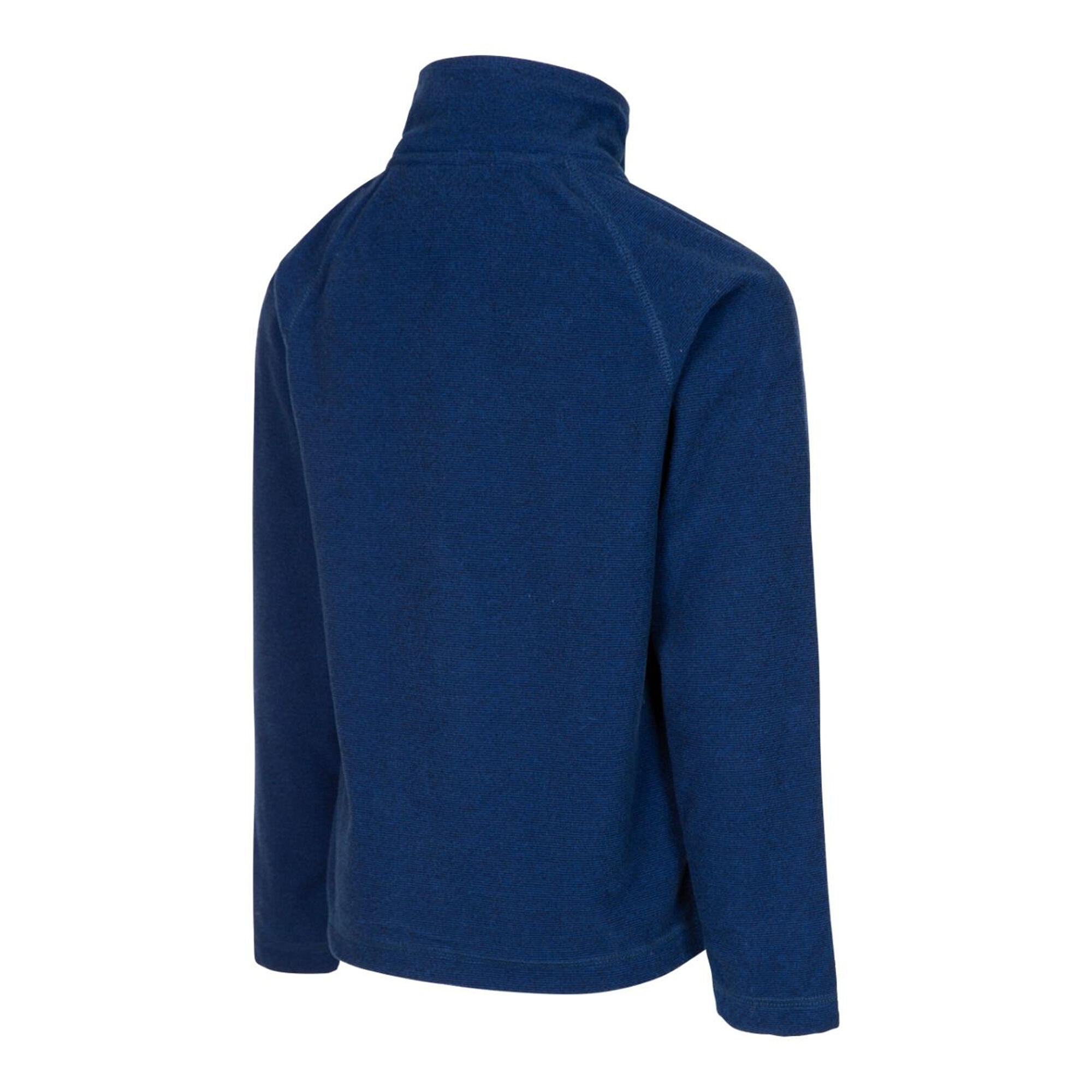 Pile Mezza Cerniera Bambini Trespass Keynote Blu Navy Scuro 3/5
