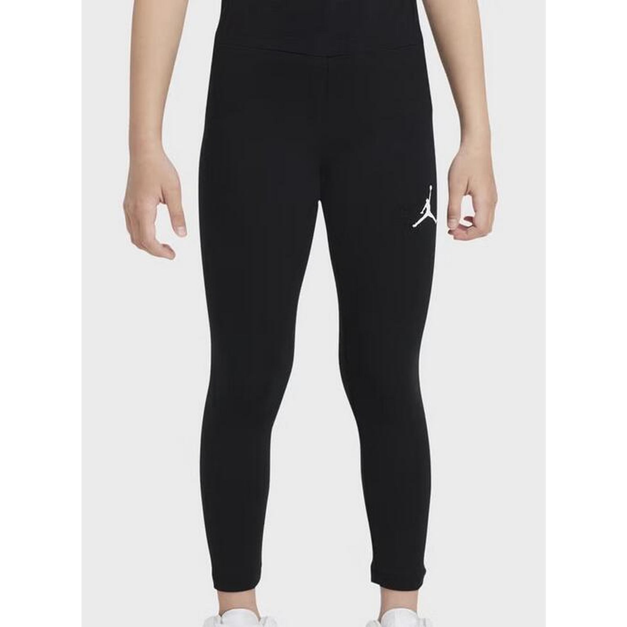 Leggings bambina jordan jumpman core - nero