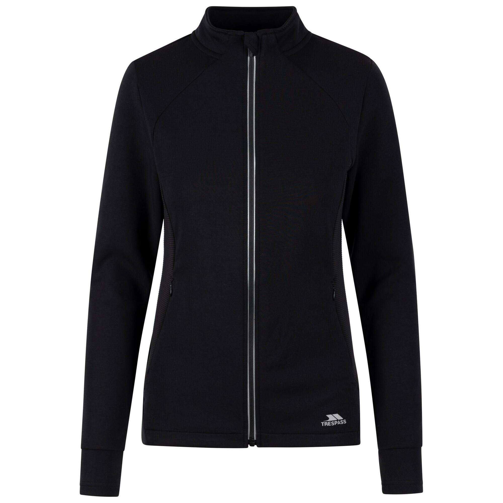 Women's RIDGE tracksuit jacket (Black)