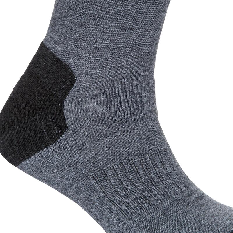 Socken für Herren Kohlen-Schwarz meliert