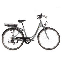 Vélo électrique femme Advanced Sport, 50 cm, 7 sp, argent