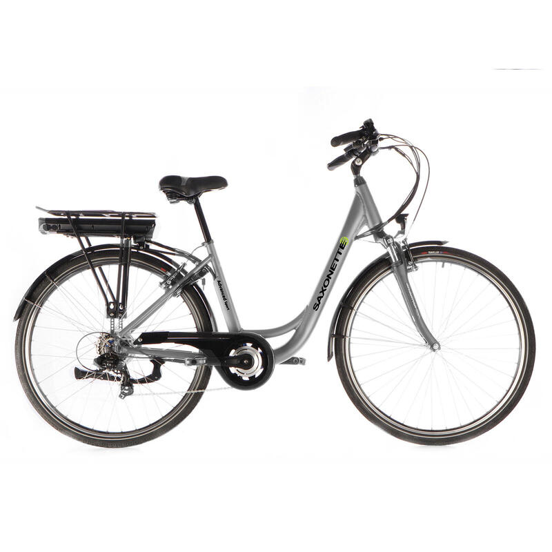 Vélo électrique femme Advanced Sport, 45 cm, 7 sp, argent