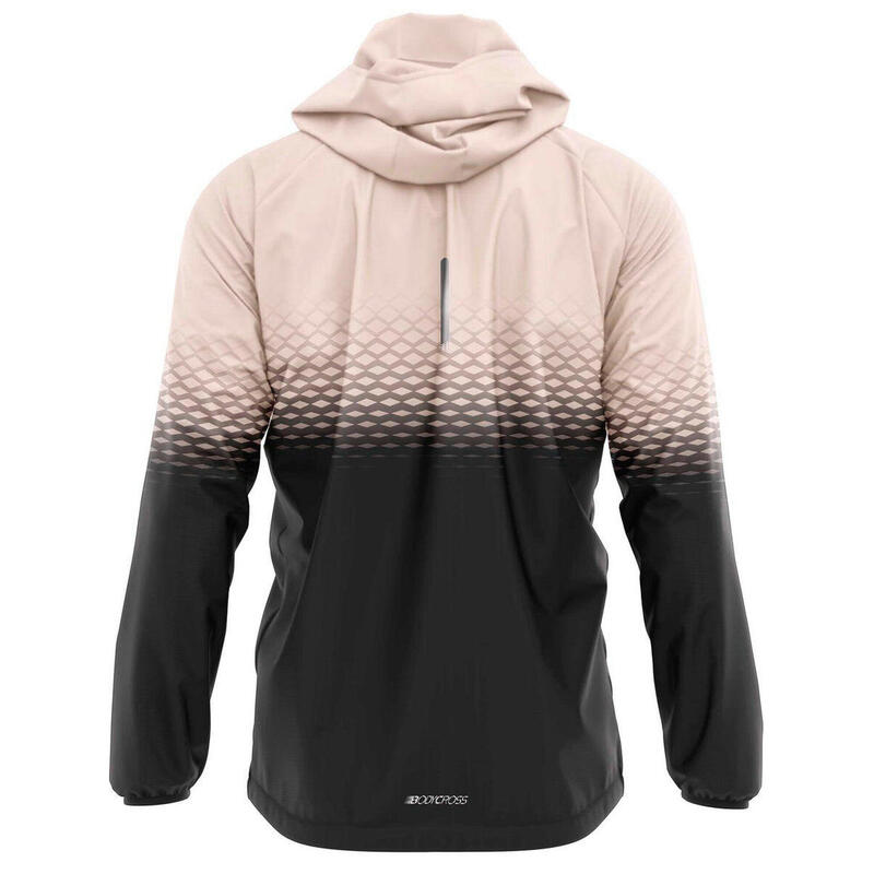 Abie Damen Sportwindjacke Schwarz-Pink