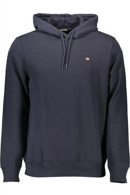 Sweater balis hood heren blauw