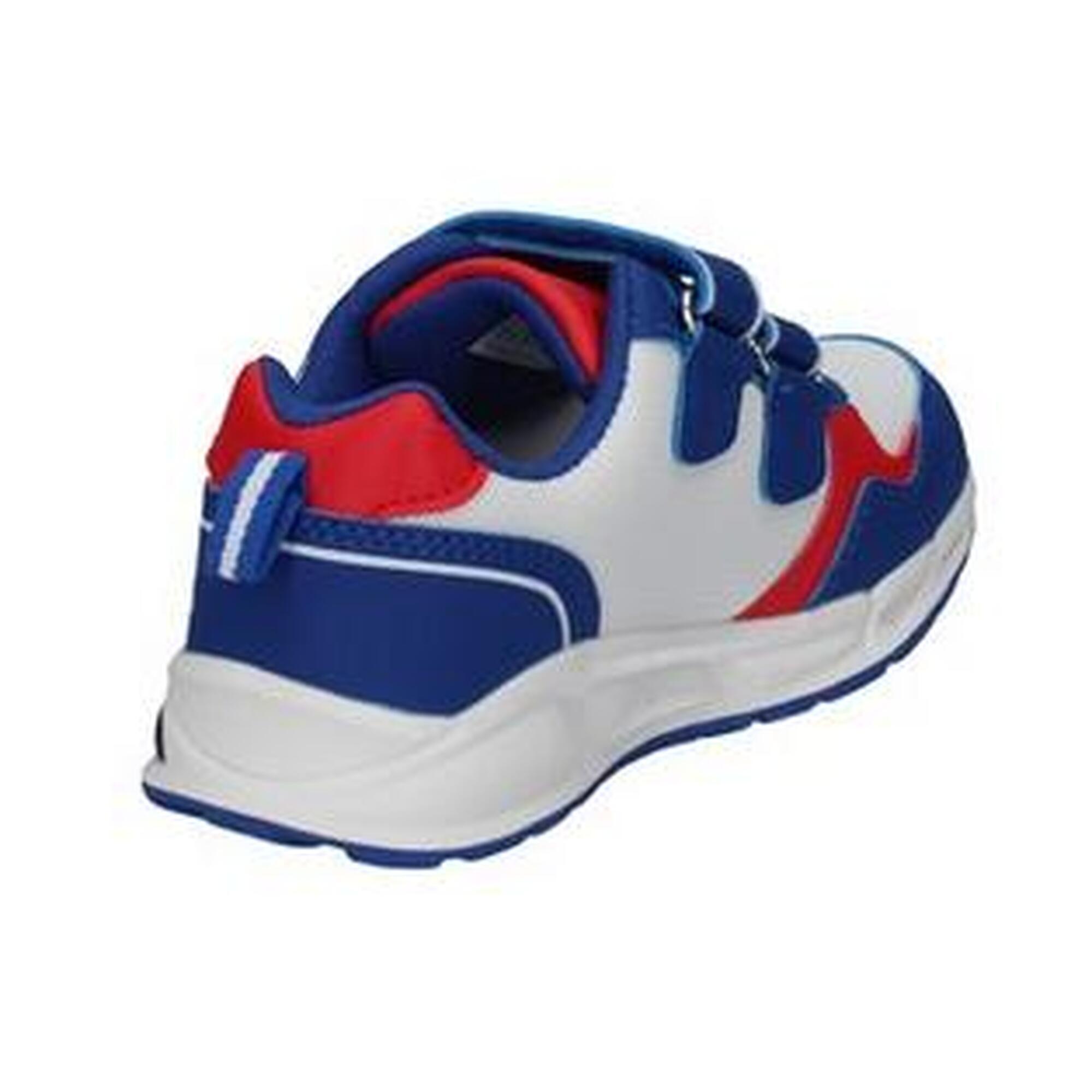 Scarpe bambino spider-man con luci - bianco/blu