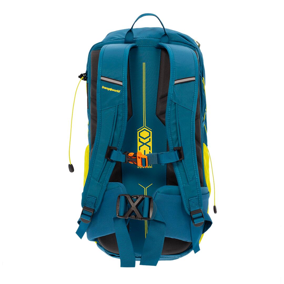 Mochila Trangoworld Jethi 25 Azul/Gris/Amarillo 3/7