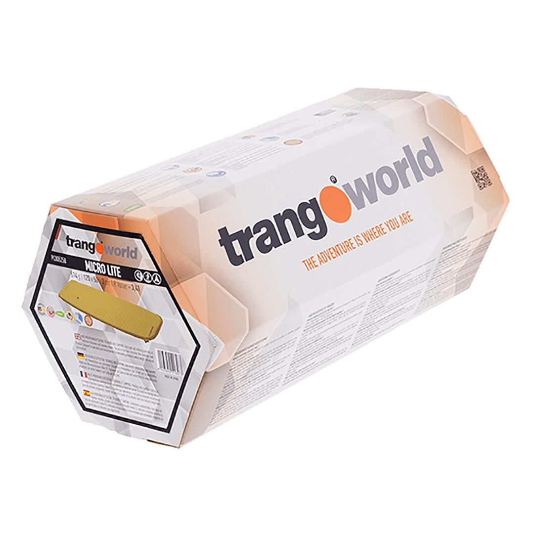 Colchon autohinchable Trangoworld Micro lite 120x50x3 Verde/Gris 2/3
