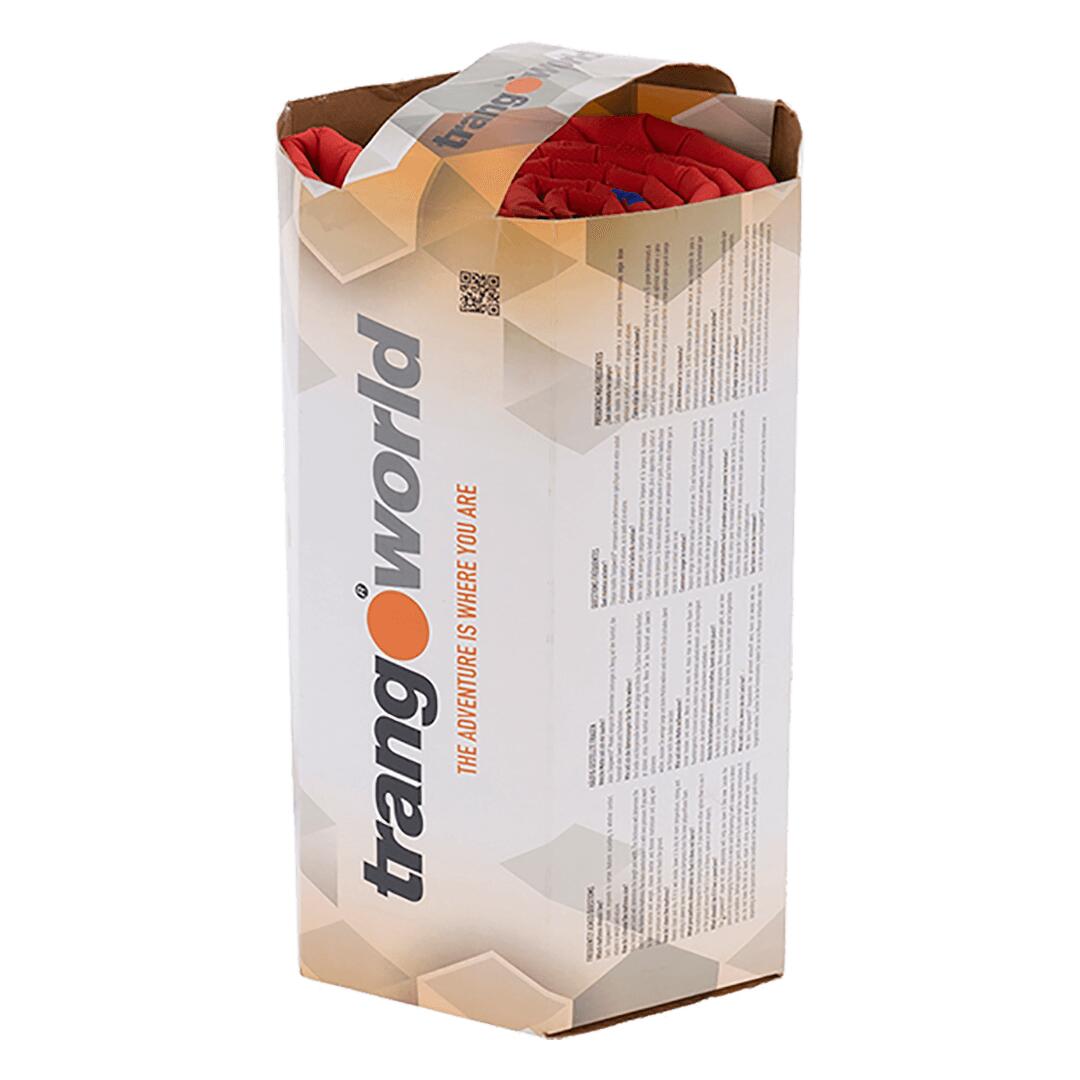 Colchon autohinchable Trangoworld Micro bump 185x50x3 Rojo/Gris 4/4