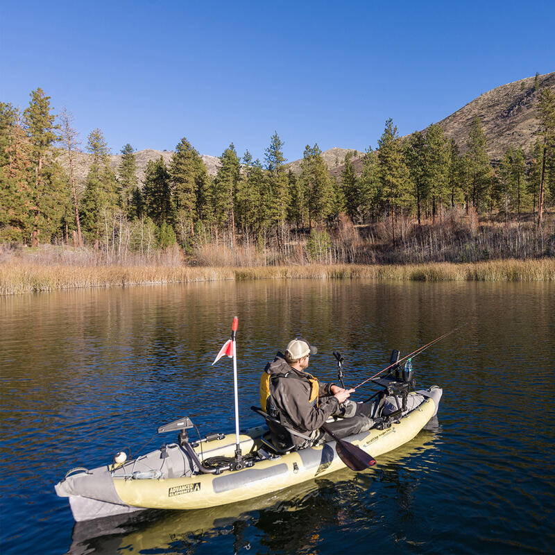 Kajak pompowany 1-osobowy Advanced Elements Strait Edge TM Angler Pro