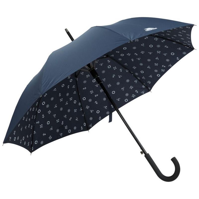 "Rainstorm" Faltbarer Regenschirm Damen und Herren Dunkel-Marineblau