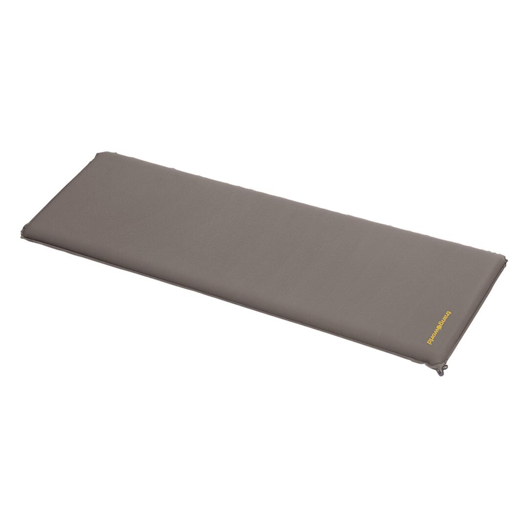 TRANGOWORLD Colchon autohinchable Trangoworld Confort mat 185x50x5 Marrón/Gris