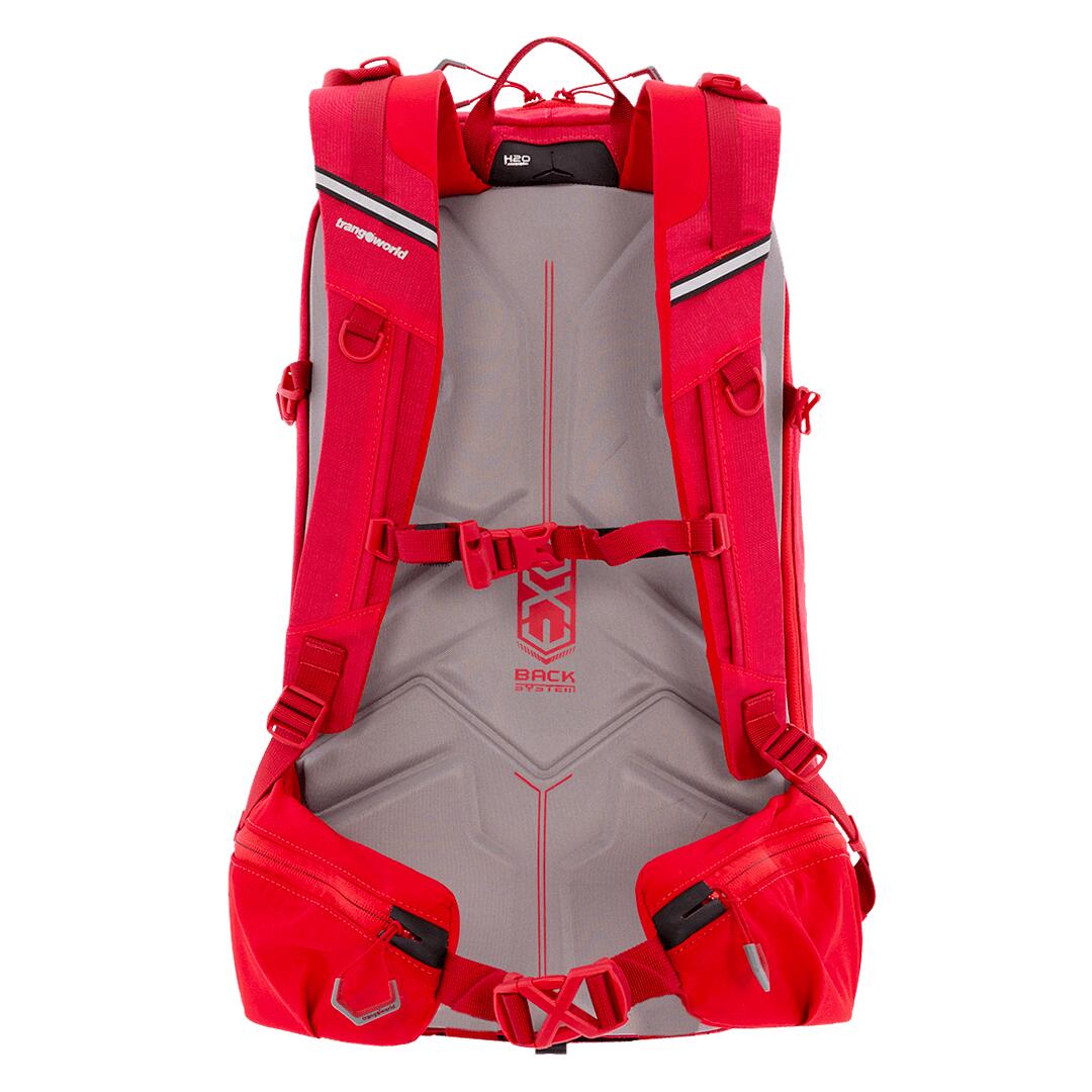 Mochila Trangoworld Hbt 28 Rojo/Gris 2/4
