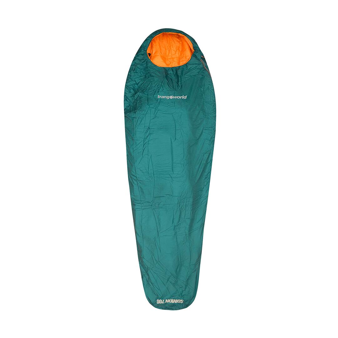 Saco de dormir Trangoworld Somon 700 Verde/Naranja 2/2