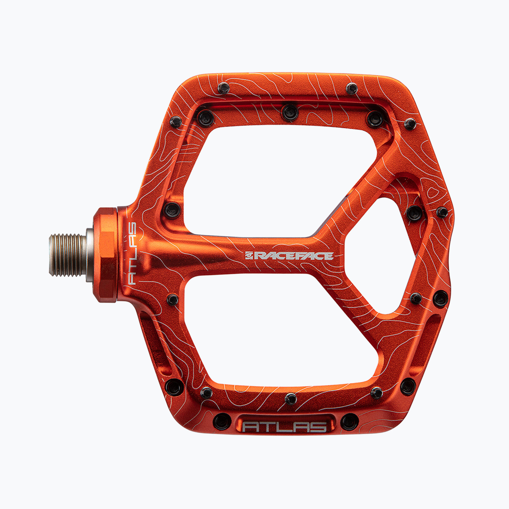Pedales Planos Race Face Atlas Naranja 4/4