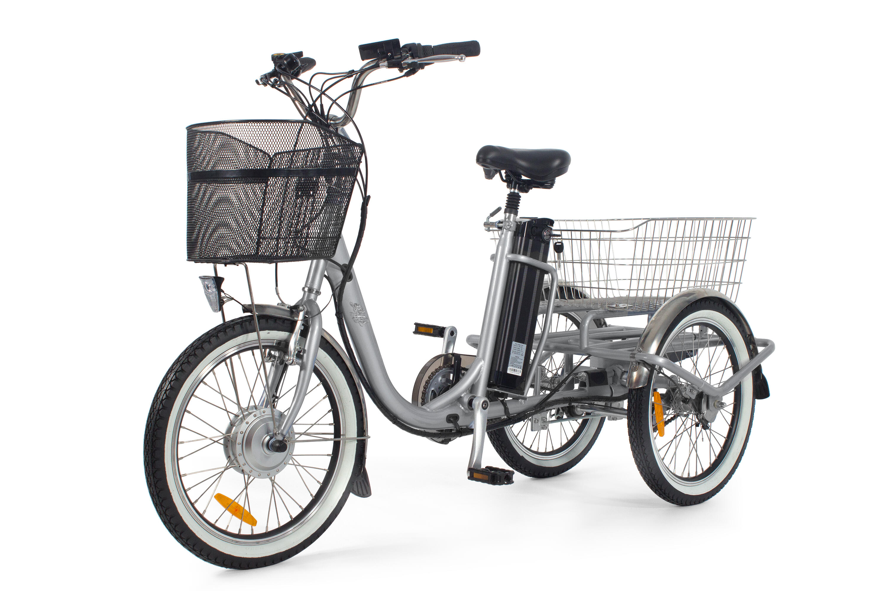 Triciclo Elétrico para adultos - Rodars Eureka Gris - Bat. 370Wh 5/5