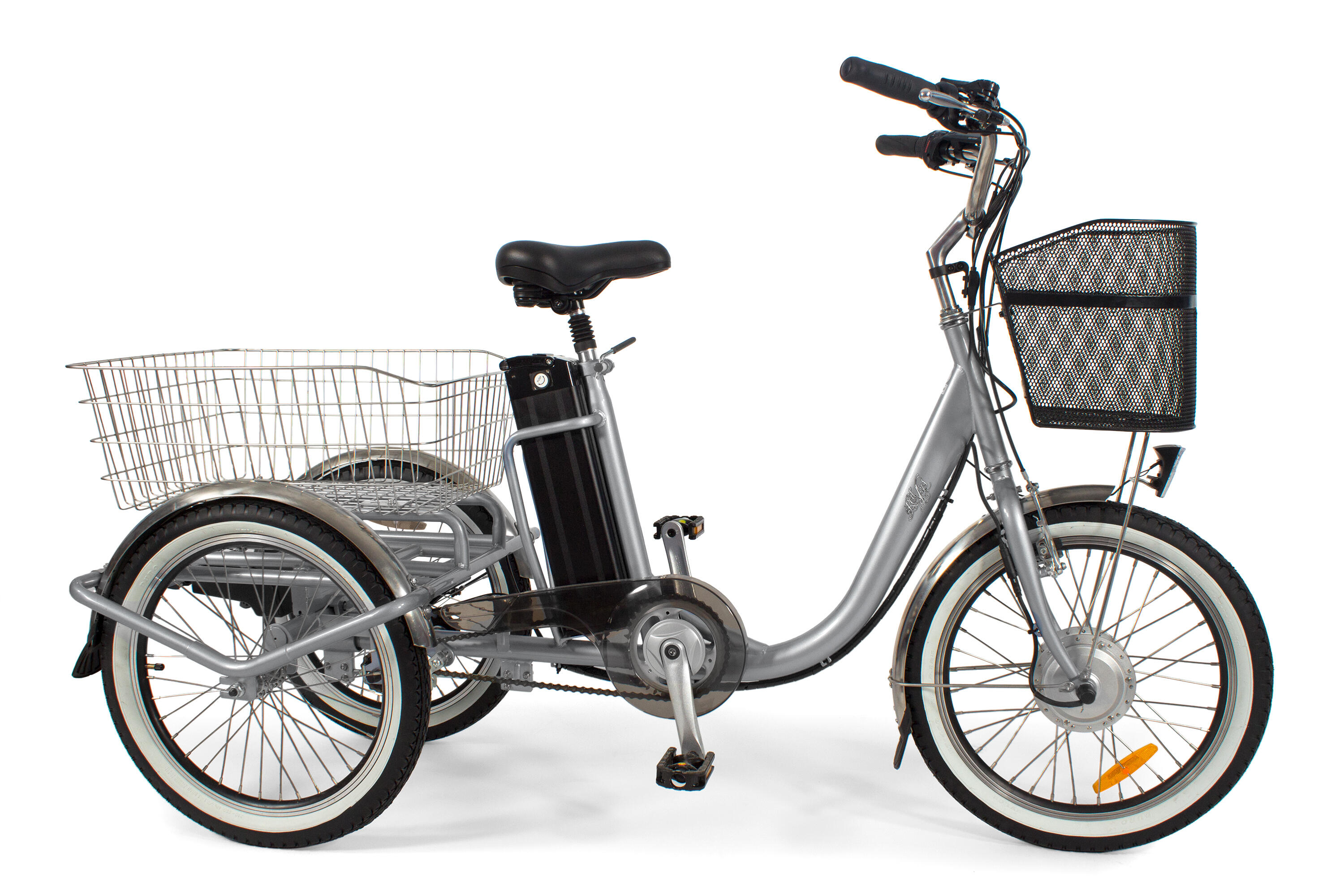 Triciclo Elétrico para adultos - Rodars Eureka Gris - Bat. 370Wh 2/5