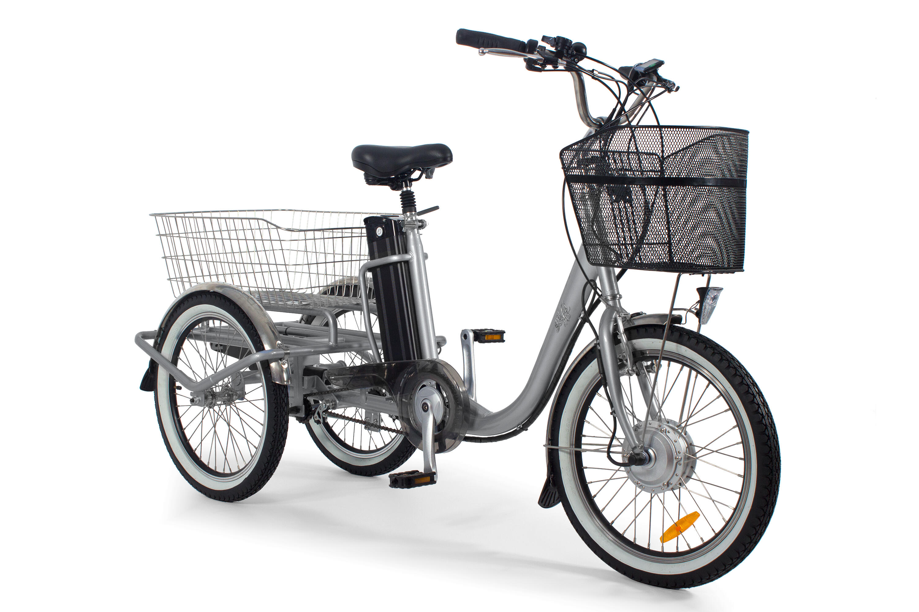 Triciclo Elétrico para adultos - Rodars Eureka Gris - Bat. 370Wh 4/5