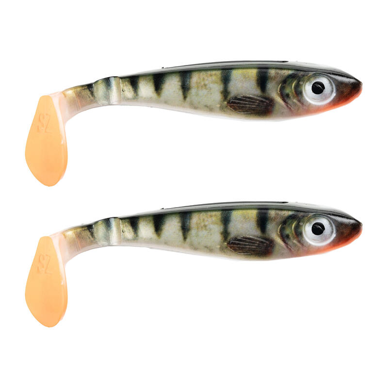 Appât en caoutchouc Abu Garcia Mcpike Svartzonker 2 pcs.