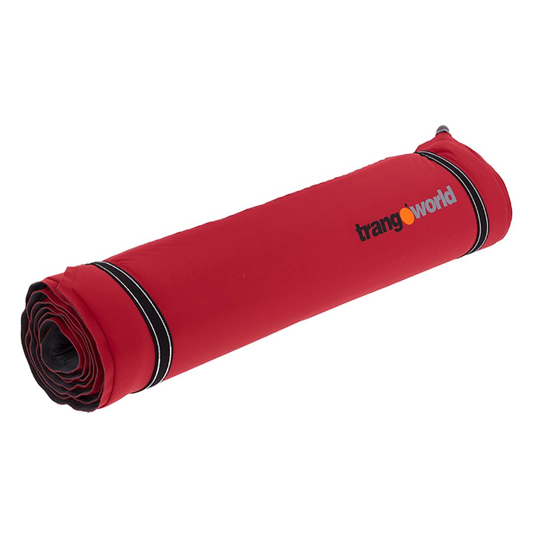 Colchon autohinchable Trangoworld Standard mat 185x50x3 Rojo/Gris 4/4