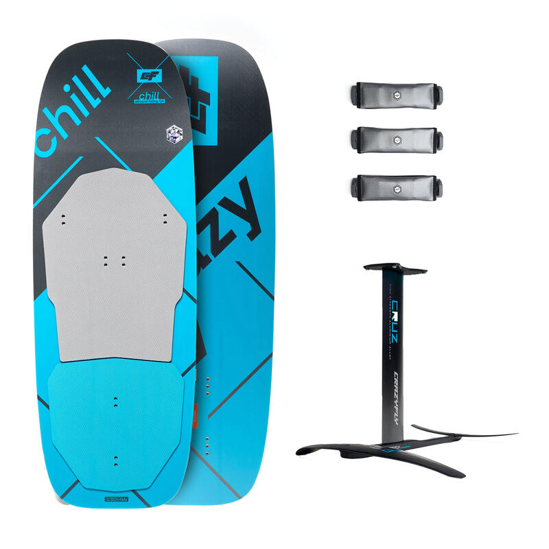 Deska do kitesurfingu + hydrofoil CrazyFly Chill Cruz 690