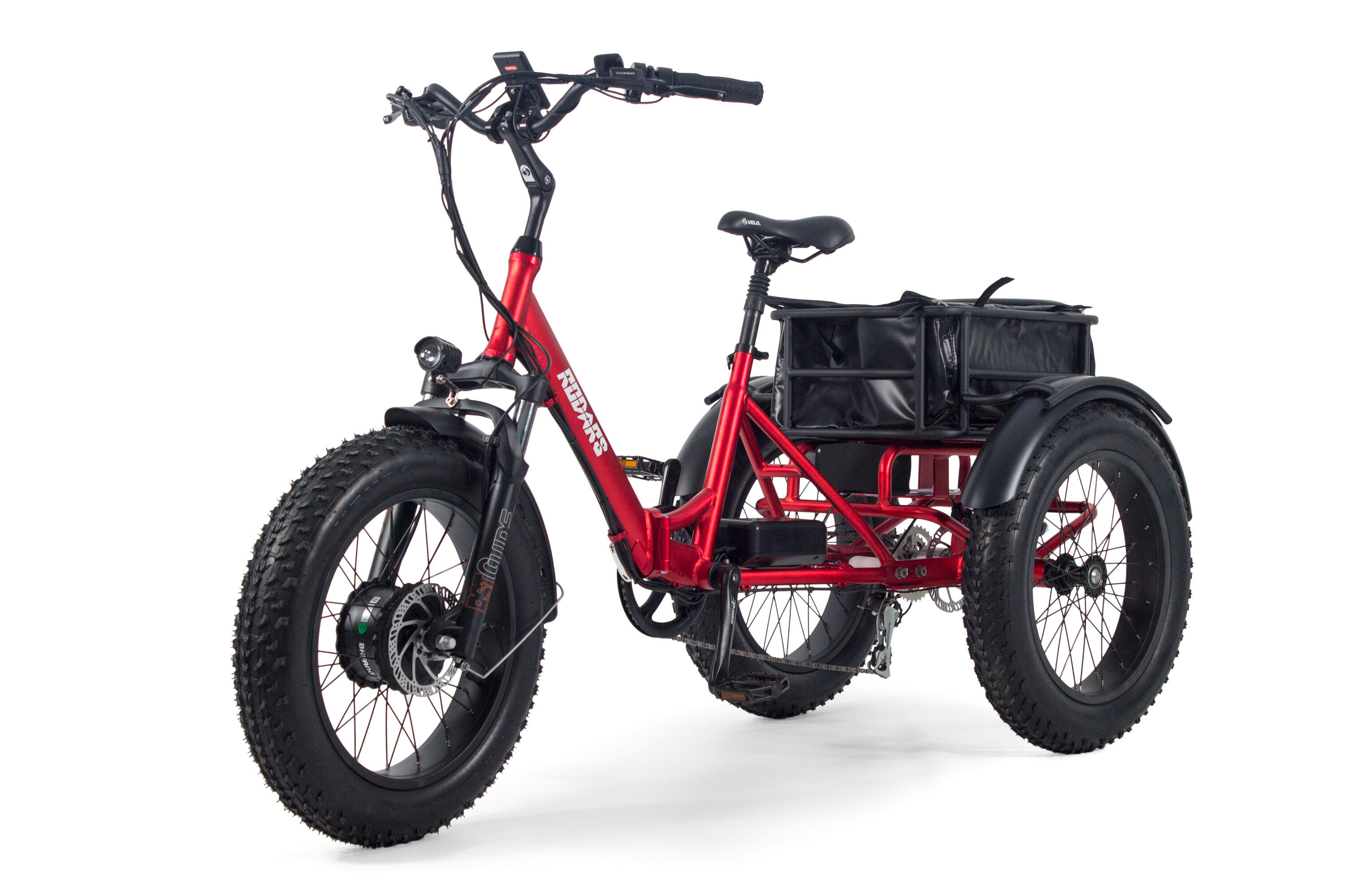 Triciclo Elétrico plegable - Rodars Dune 3.0 Rojo - Bat. 740Wh 5/6