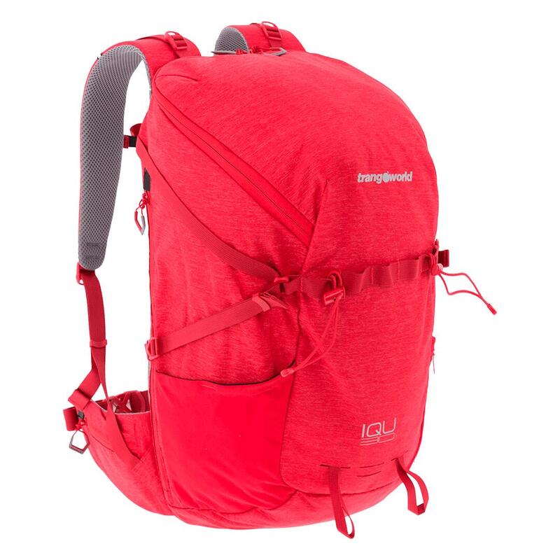 Mochila Trangoworld Iqu 30 h Rojo/Gris