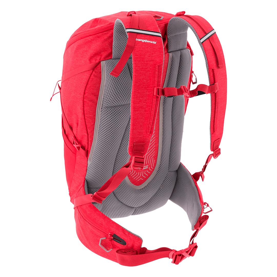 Mochila Trangoworld Iqu 30 h Rojo/Gris 3/7