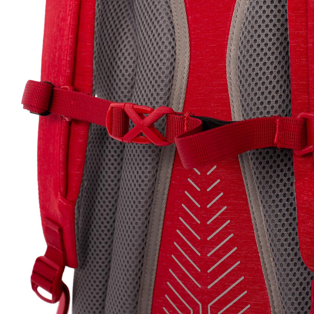 Mochila Trangoworld Iqu 30 h Rojo/Gris 6/7