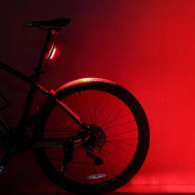 Lampa Spate Bicicletă Rockbros A54BK 100 Lumen, USB, IPX5, Negru