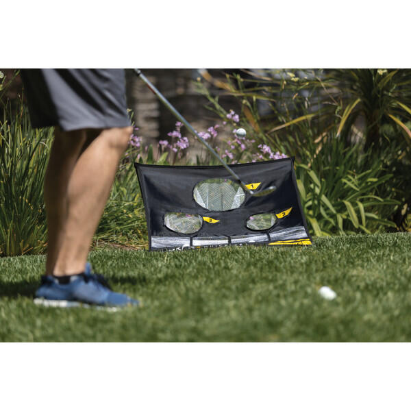 Filet de golf Quickster Chipping, entraînement à la précision, sac inclut, noir 2/6