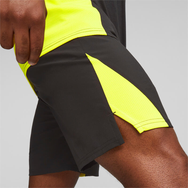 Calções de treino PUMA Mens Ultrabreathe 7'' Woven - Preto-Amarelo