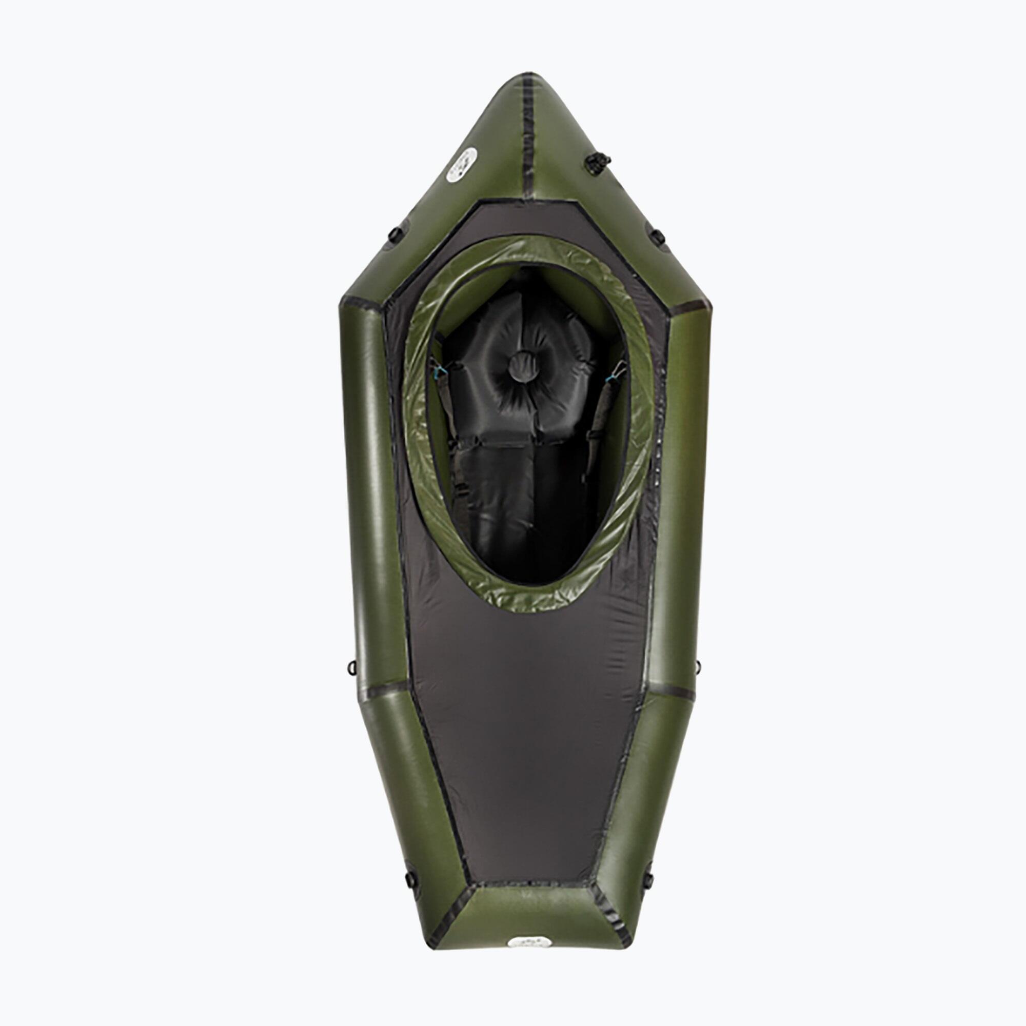 Pinpack Packraft compacte opblaasboot met dek 2/5