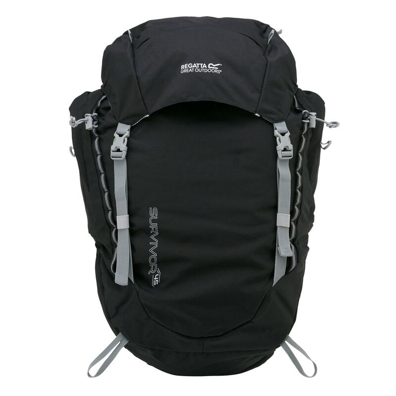 Outdoorrucksack Survivor Wandern/Outdoor/Trekking Unisex Black Wasserdicht Ohne