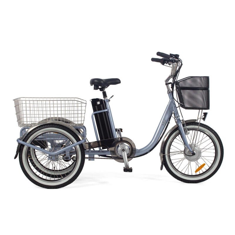 Triciclo Elétrico para adultos - Rodars Eureka Marrón Mate - Bat. 745Wh