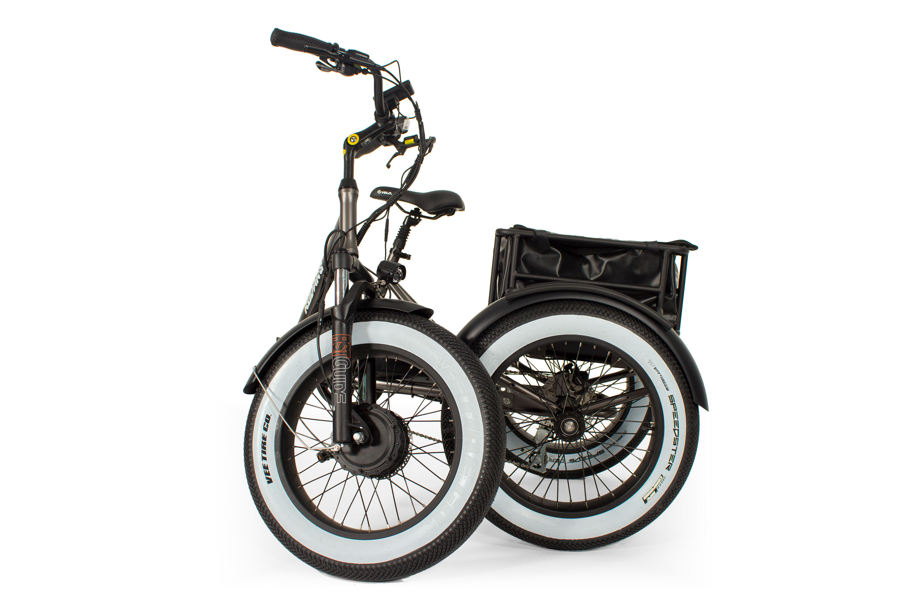 Triciclo Elétrico plegable - Rodars Dune 3.0 Gris Antracita - Bat. 740Wh 6/6