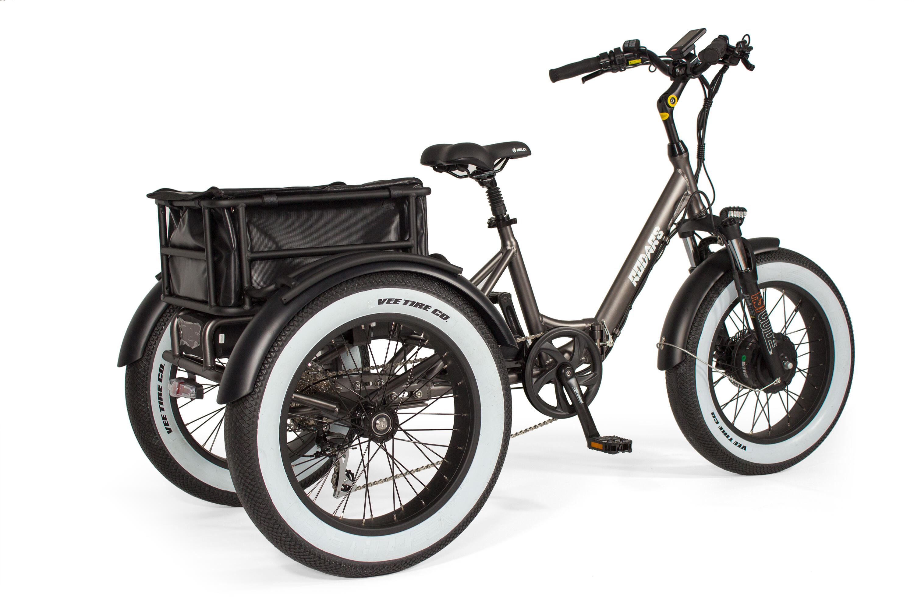 Triciclo Elétrico plegable - Rodars Dune 3.0 Gris Antracita - Bat. 740Wh 3/6