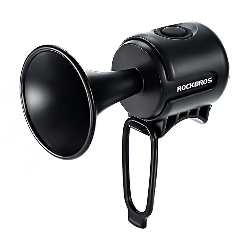 Rockbros 120 dB Elektromos Vízálló Kerékpár Csengő - Gyors Aktiválású, Fekete ID 0000242