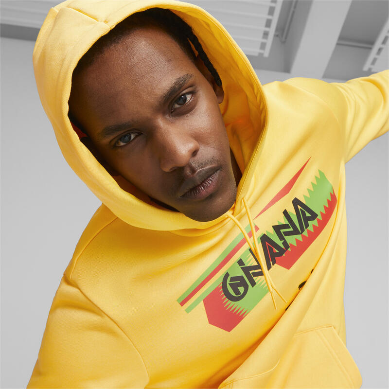 Ghana FtblCulture Hoodie Herren PUMA Pelé Yellow