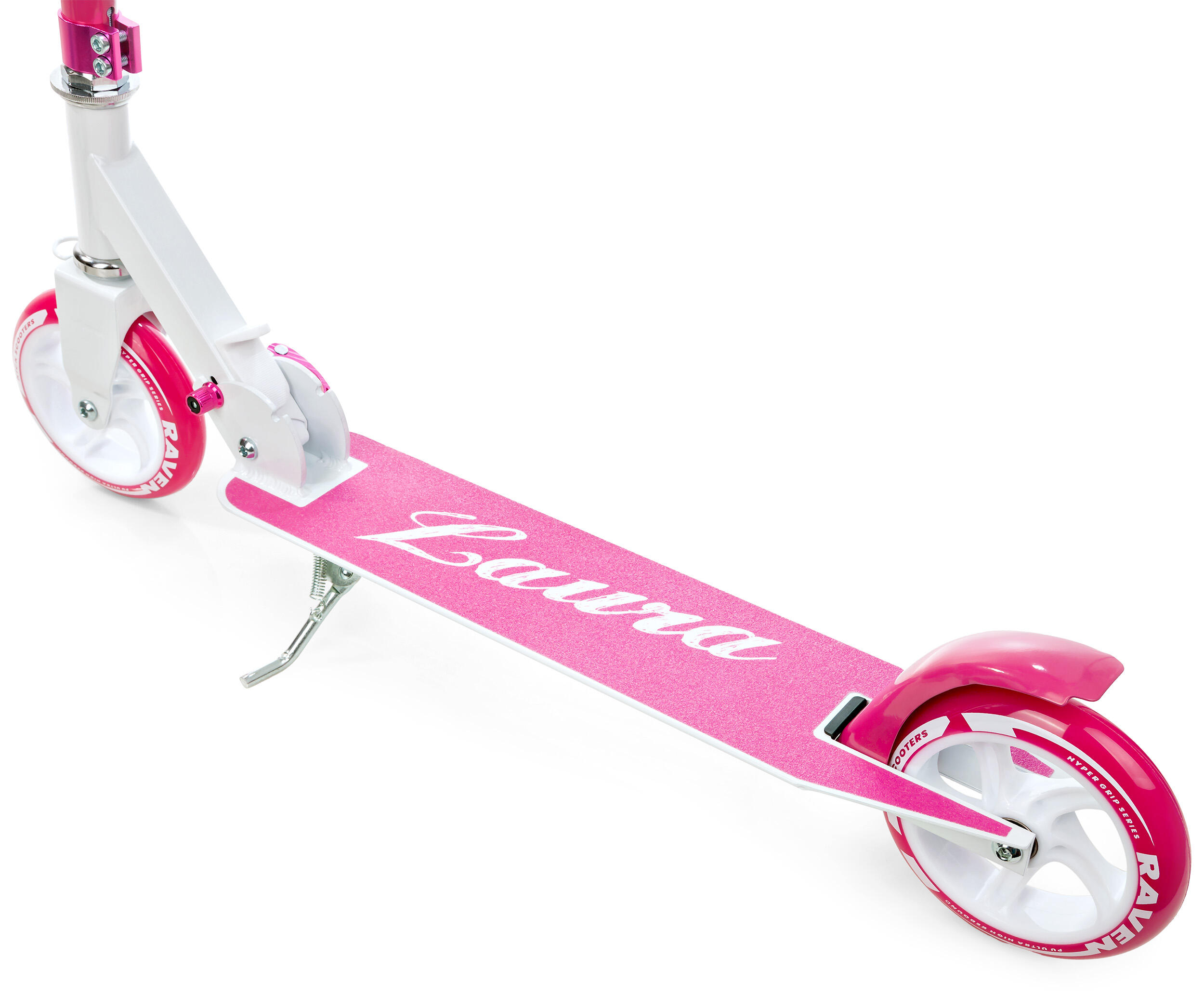 Trotinete dobrável 145mm Raven Laura Rosa 6/7