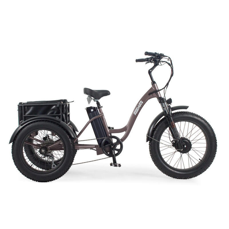 Triciclo Elétrico para adultos - Rodars Invictus Cobre - Bat. 370Wh