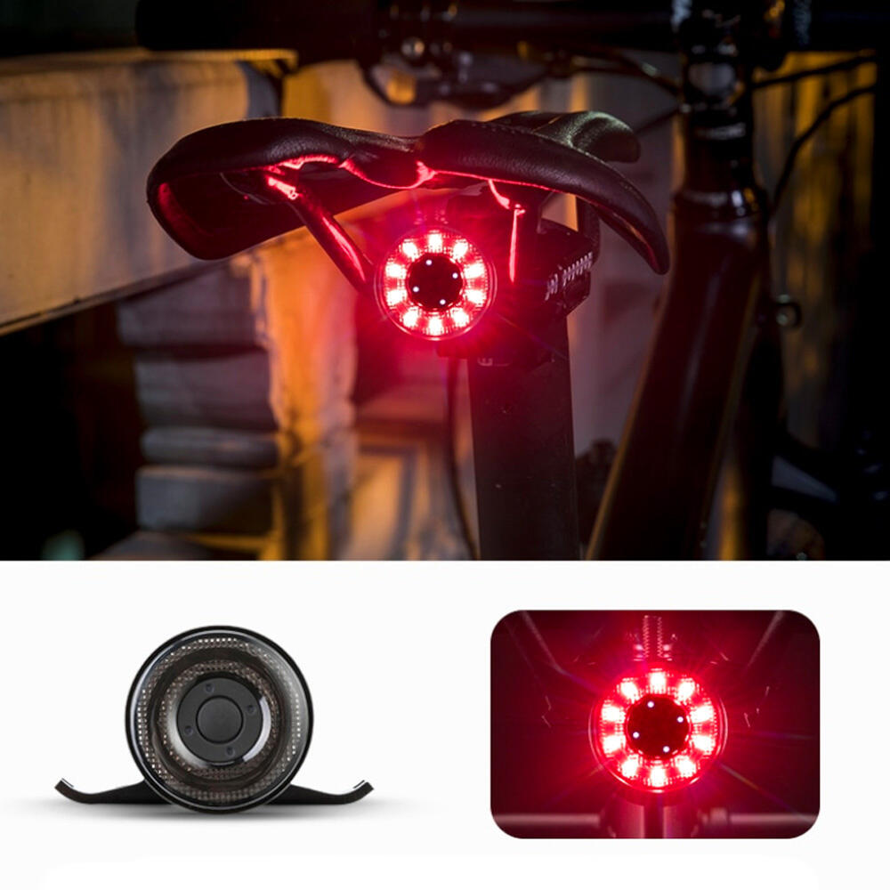 Rockbros Q1 LED Bike Lamp 7-Color, USB-C, Waterproof, 50 Hours of Operation 2/7