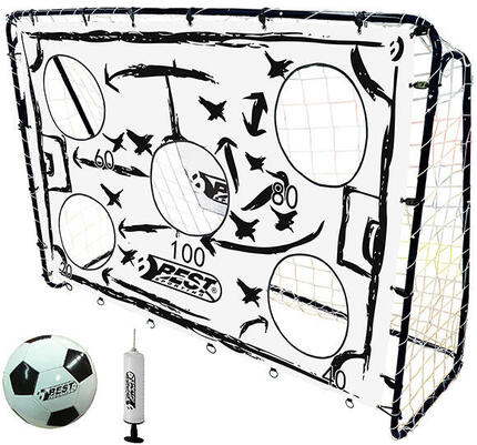 Best Sporting MO11073 Fußballtor Set TAKTIK mit Torwand, Fußball, Pumpe