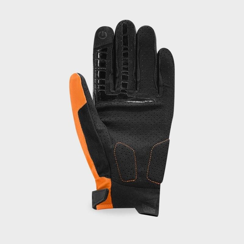 RACER Gants VTT ROCK3 - D30 - BLACK/ORANGE 2/2