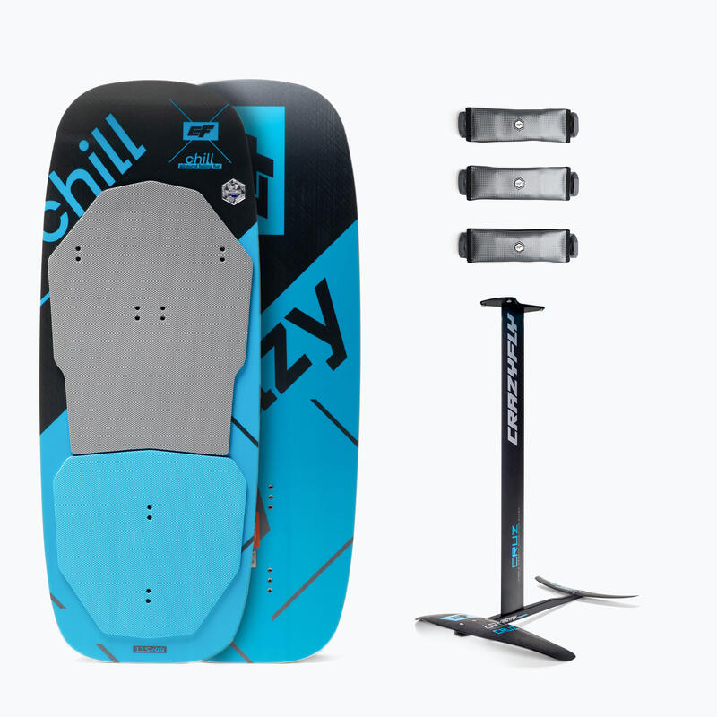 Deska do kitesurfingu + hydrofoil CrazyFly Chill Cruz 690