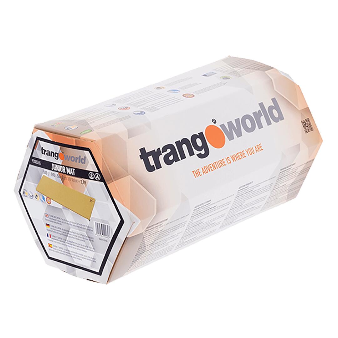 Colchon autohinchable Trangoworld Junior mat 160x50x2 Naranja/Gris 2/3