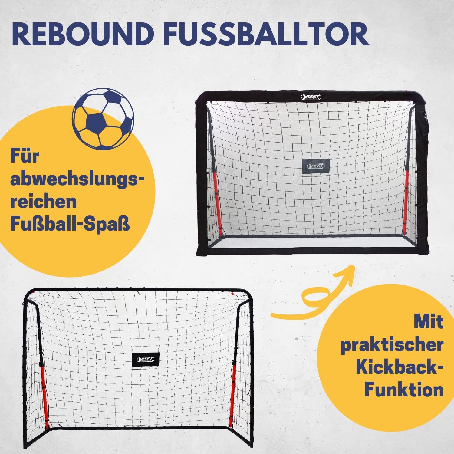 Best Sporting 11080 Fußballtor Rebound 2 in 1 Trainingstor 2/5