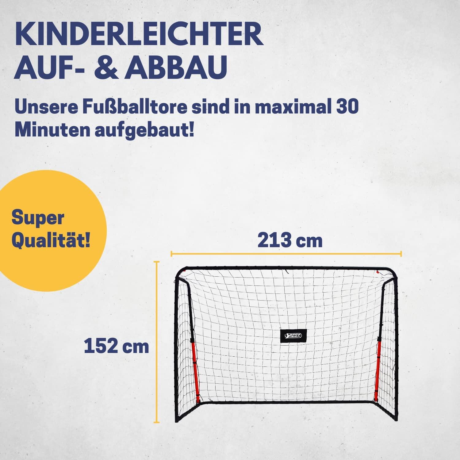 Best Sporting 11080 Fußballtor Rebound 2 in 1 Trainingstor 5/5