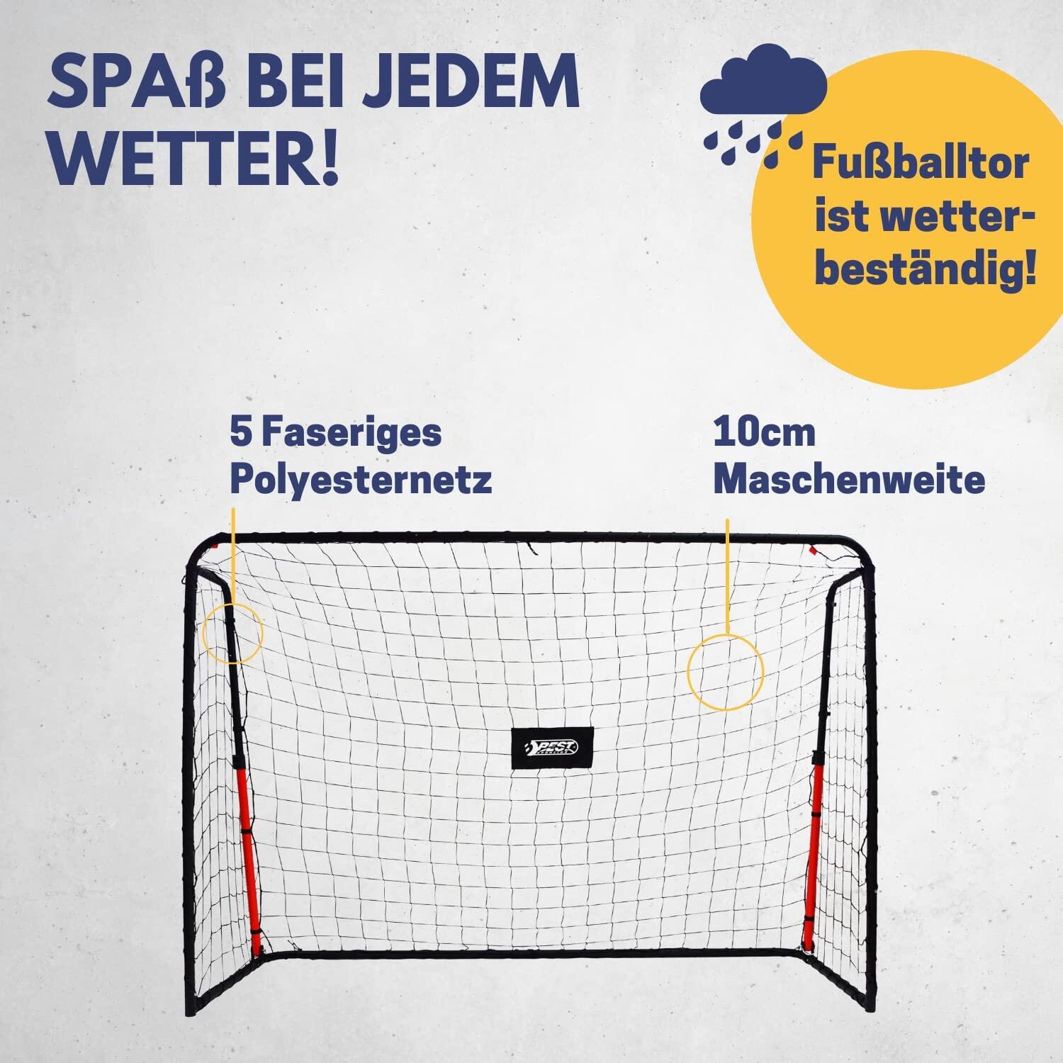 Best Sporting 11080 Fußballtor Rebound 2 in 1 Trainingstor 4/5
